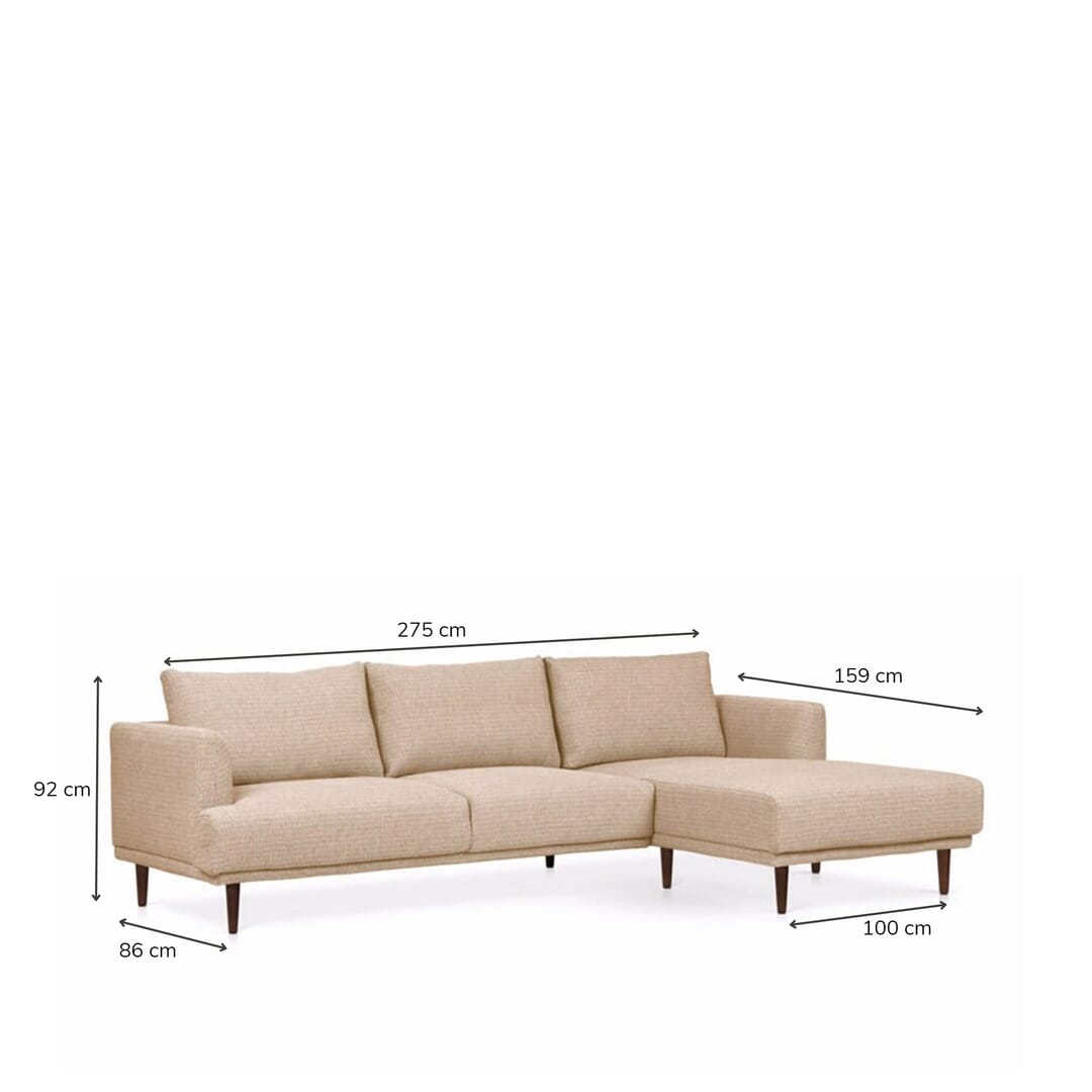 Sofa-Com-Chaise--Bege-Bartolomeu-Mobiliario-Sofás-&-Cadeirões-89203