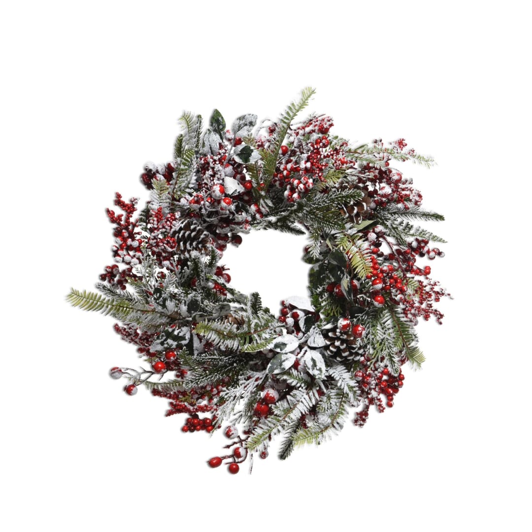 Coroa-De-Natal-Vermelho-Wreath-Decoração-Decoração-Sazonal-97430